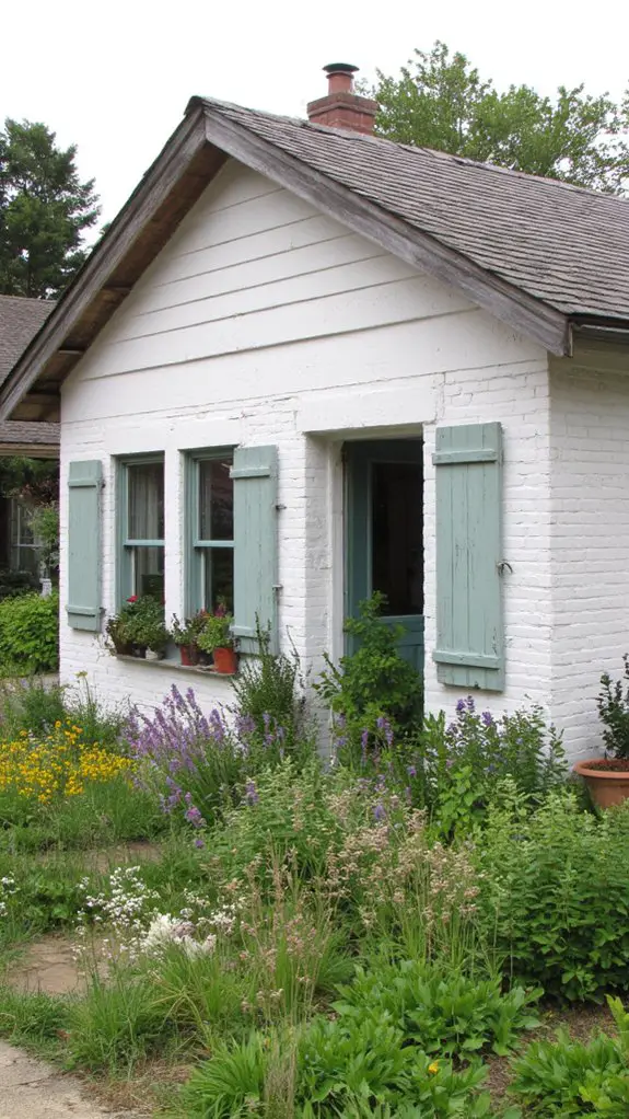 rustic wood charming farmhouse