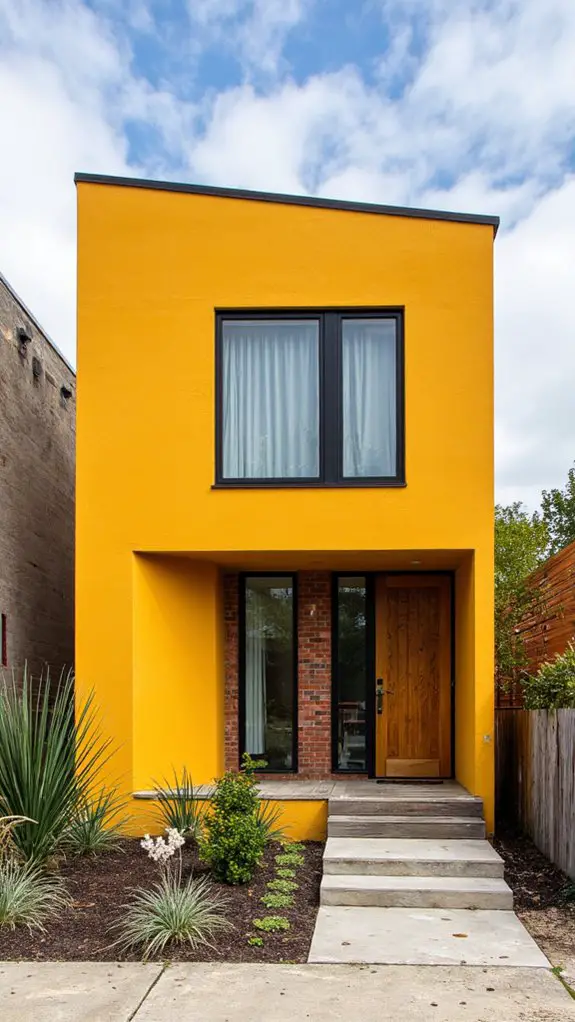 saffron inspired modern architectural elegance