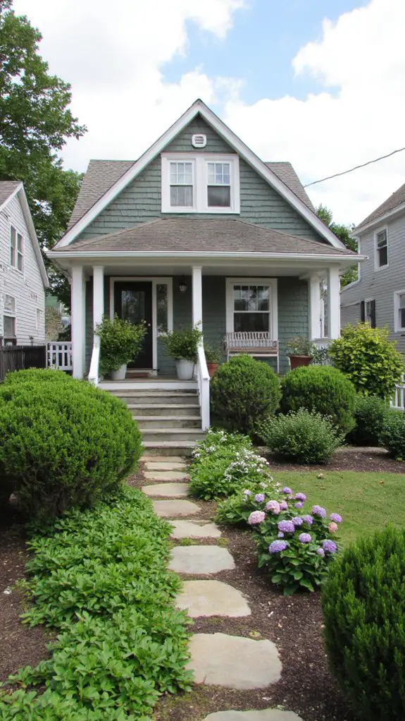 sage green coastal charm