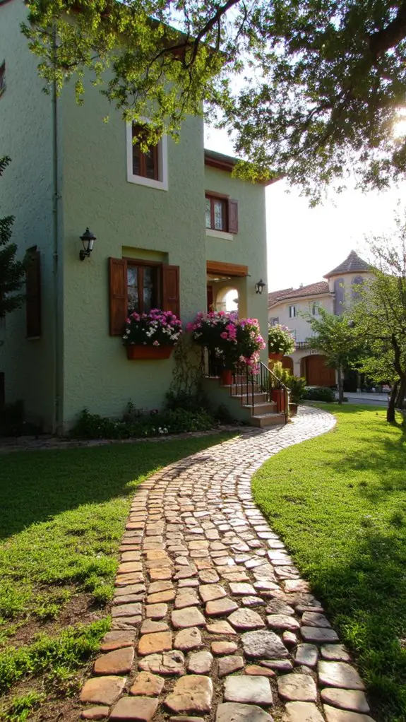 sage green mediterranean elegance