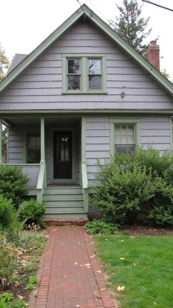 sage green trim elegance