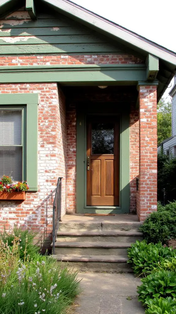 sagebrush green earthy red