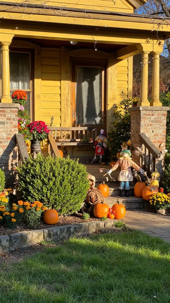 seasonal curb appeal decorations