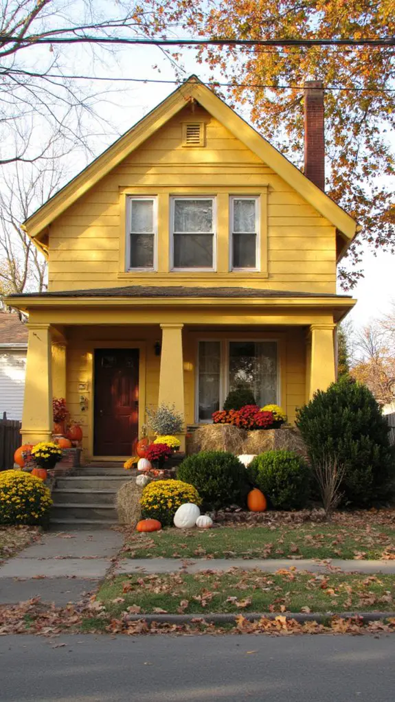 seasonal decor enhances warmth