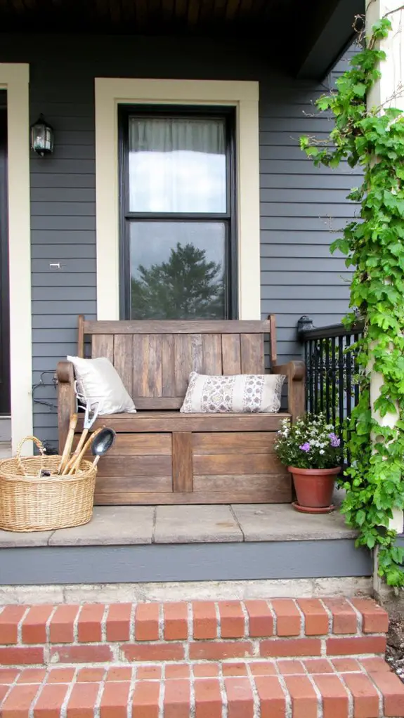 seasonal decor with storage