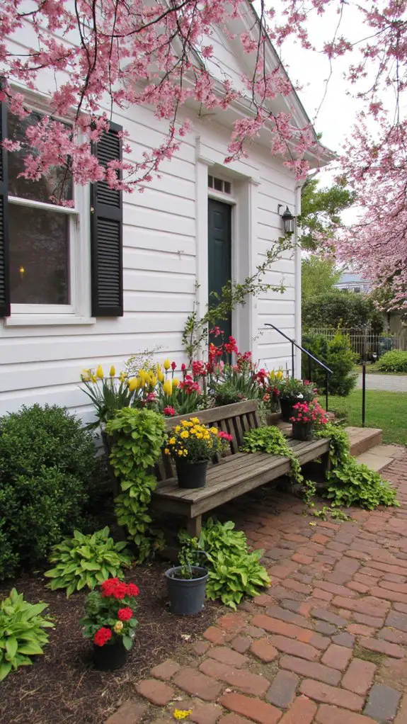 seasonal floral home enhancement