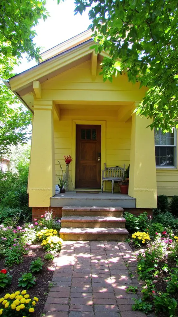 serene and inviting exterior