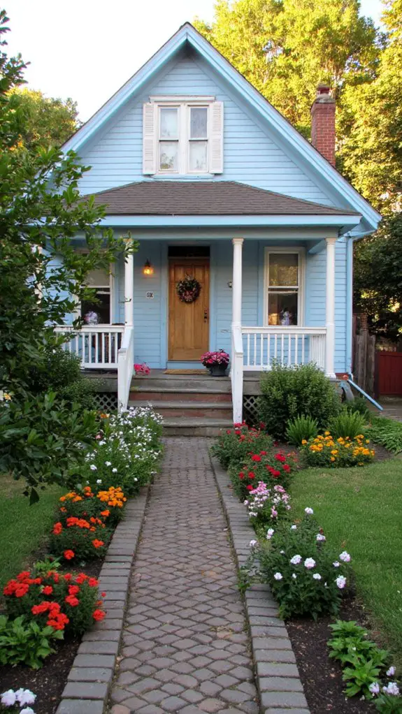 serene and inviting exterior