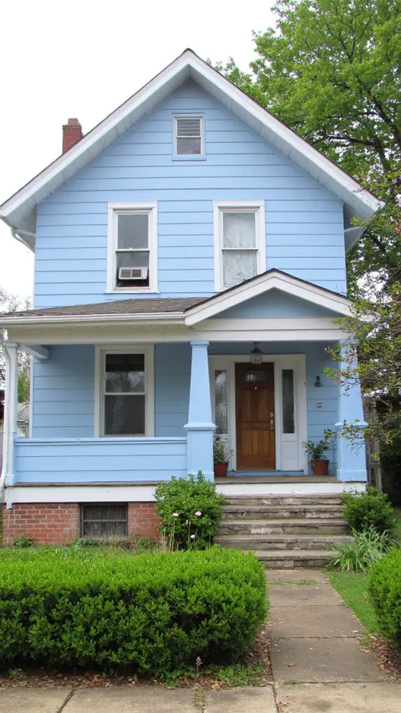 serene baby blue charm