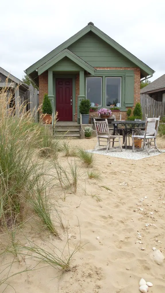serene beach house tranquility