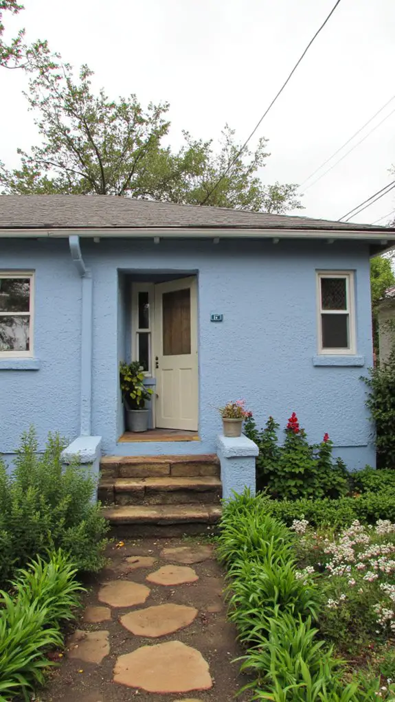 serene blue home retreat