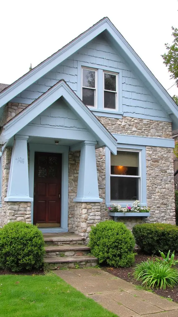 serene blue stone harmony