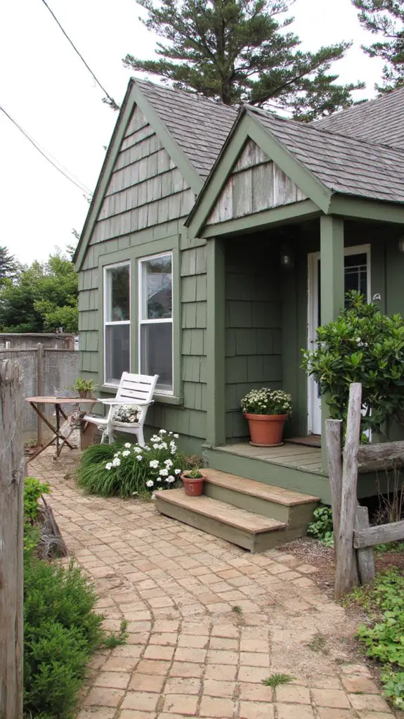 serene coastal khaki retreat