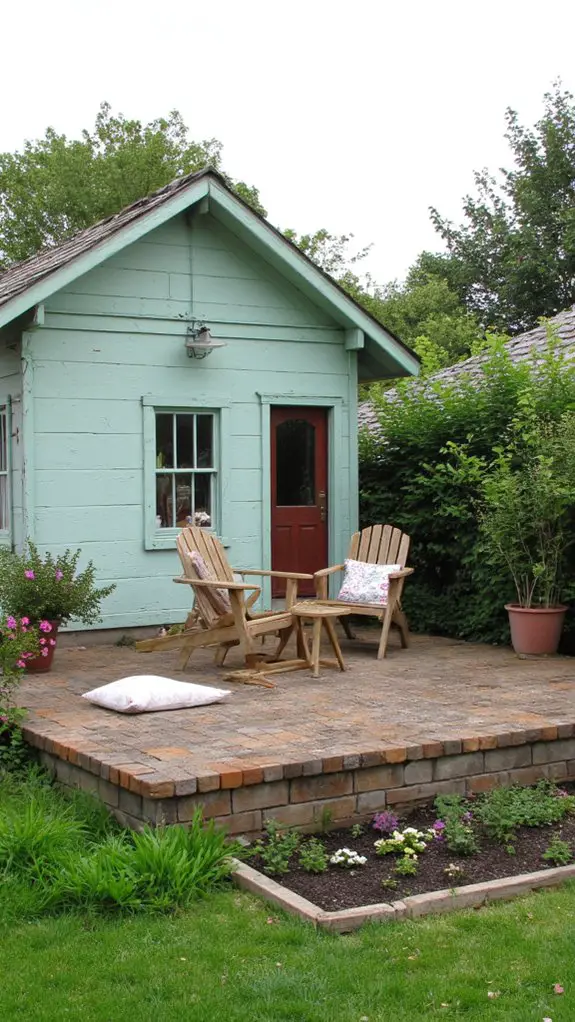 serene cottage with deck