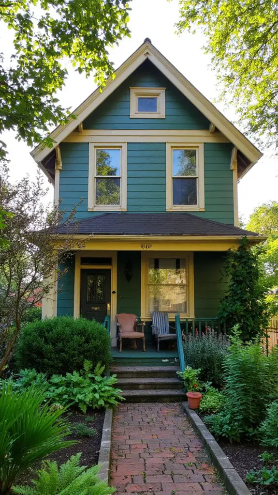 serene earthy color palette