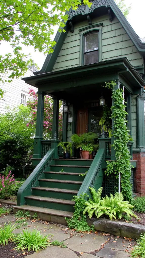 serene earthy home exterior