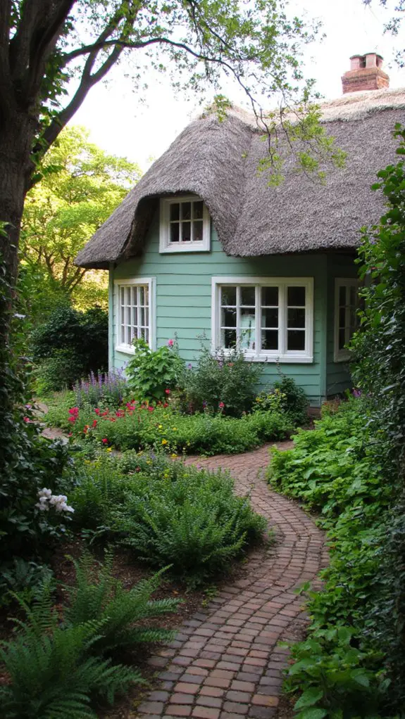 serene garden cottage retreat