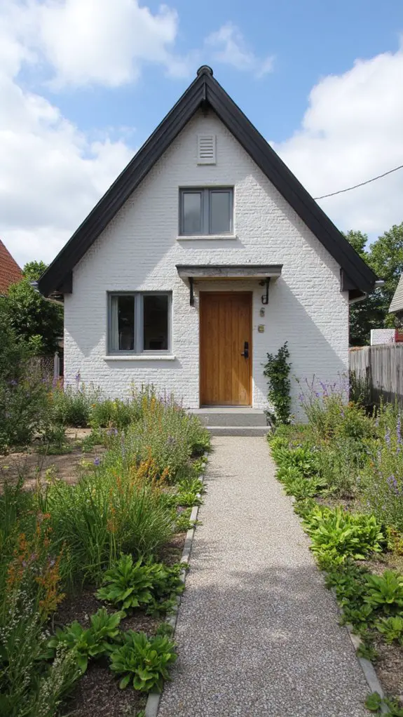 serene gray and black