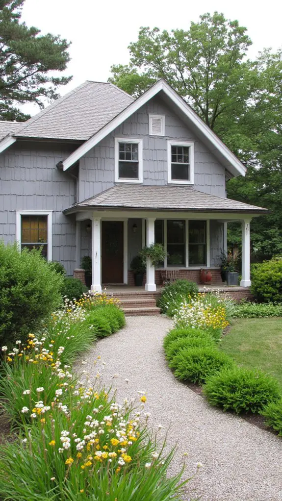 serene gray farmhouse sanctuary
