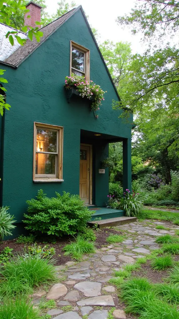 serene green sanctuary home