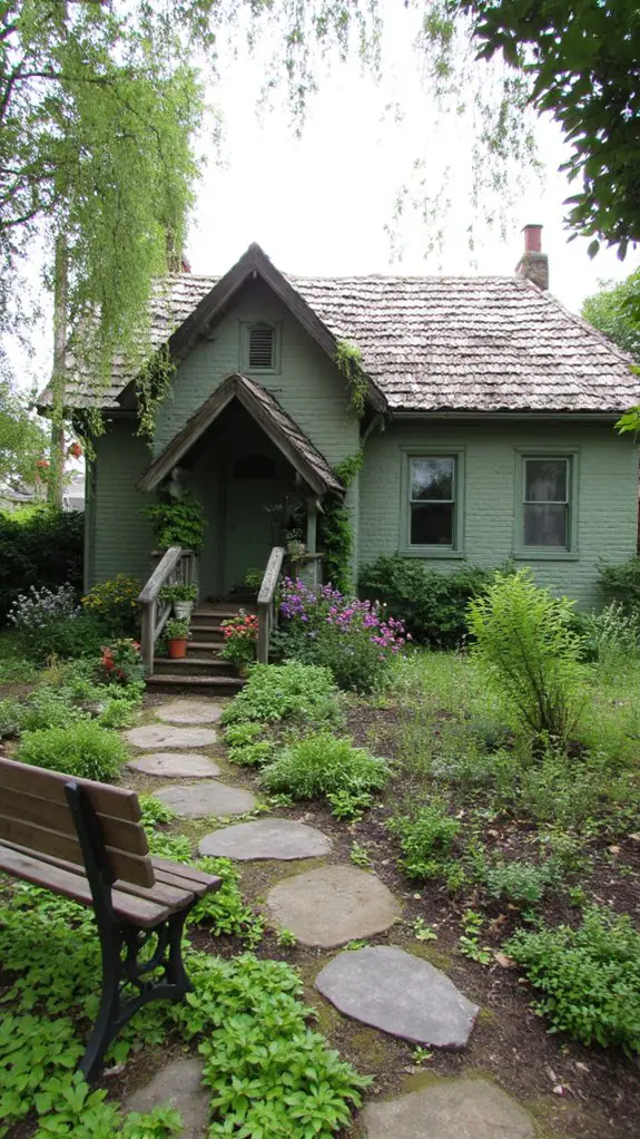 serene green tranquil retreat