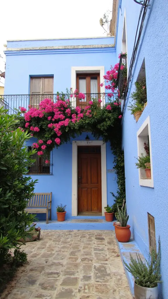 serene light blue elegance