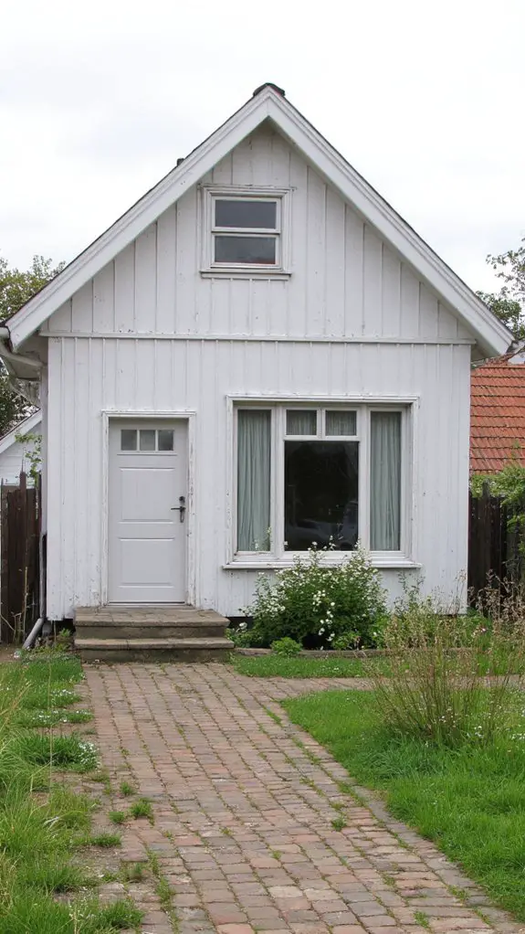 serene light gray exteriors