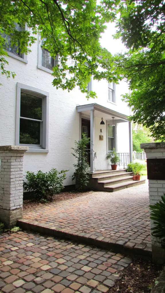 serene minimalist white retreat