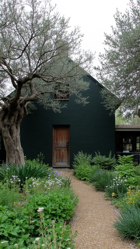 serene olive green elegance