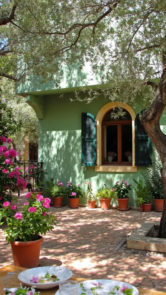 serene outdoor living retreat