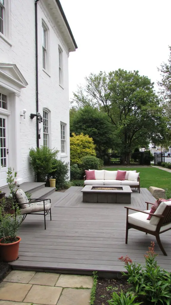 serene outdoor relaxation areas