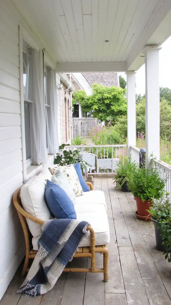 serene outdoor relaxation space