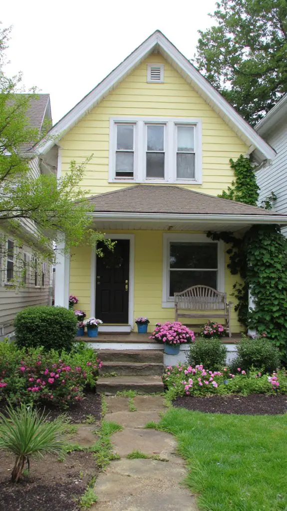 serene pale canary retreat