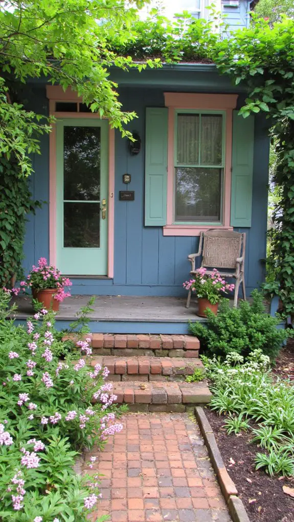 serene pastel color combination