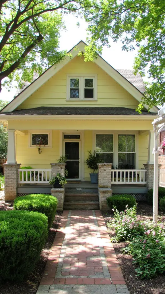 serene pastel yellow charm