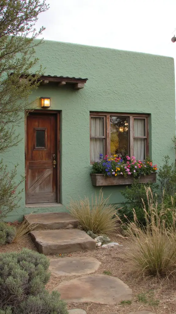serene sagebrush tranquility backdrop
