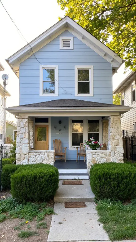 serene sky blue harmony