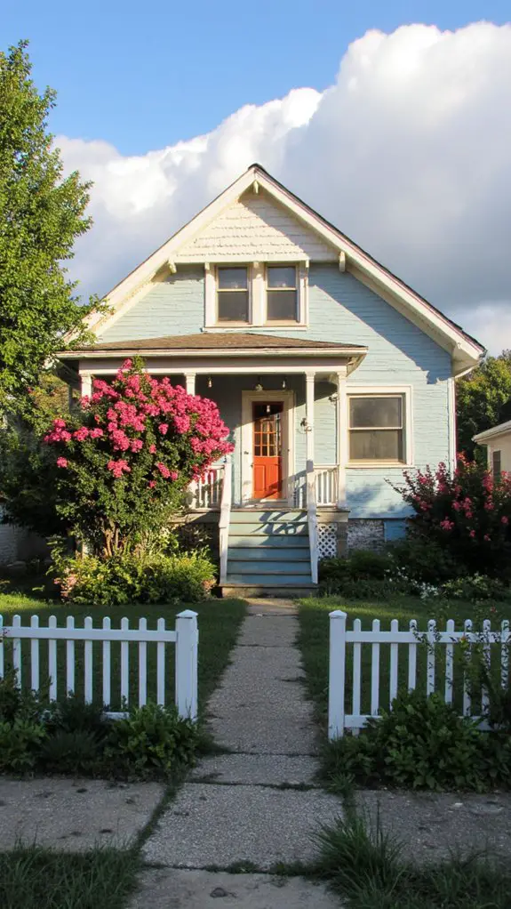 serene soft blue retreat