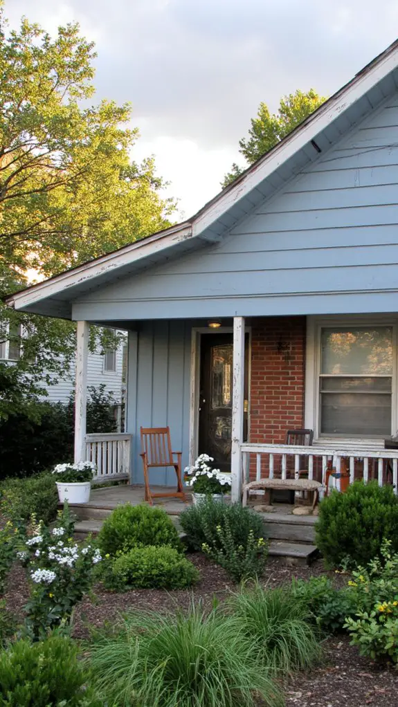 serene sophisticated steel blue