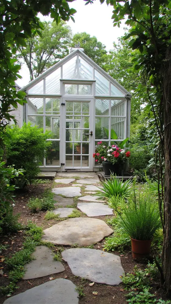 serene stone pathways retreat