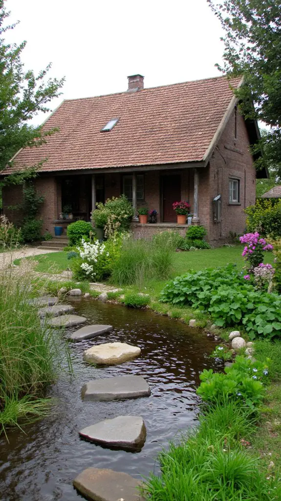 serene water feature addition