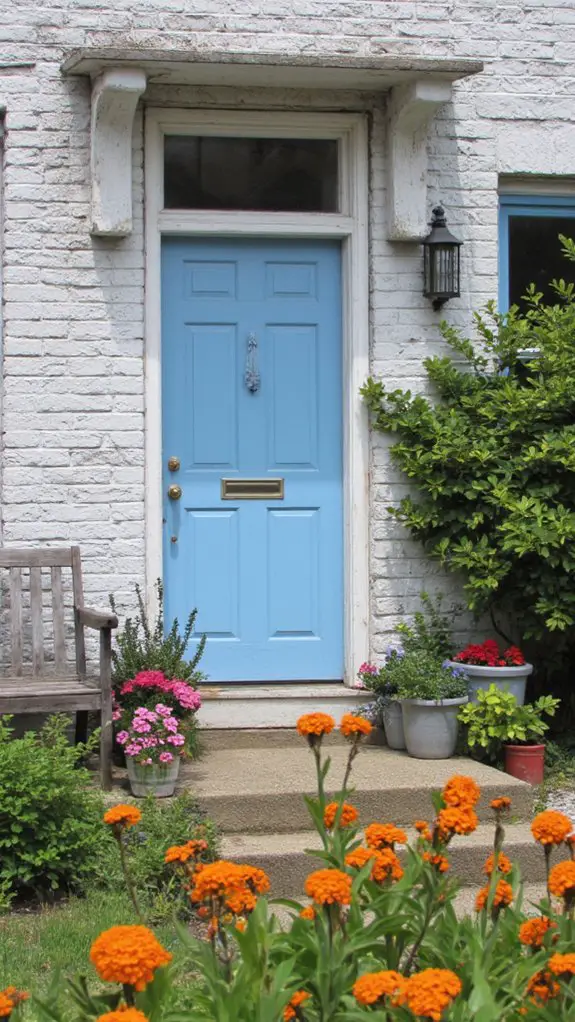 serene welcoming curb appeal
