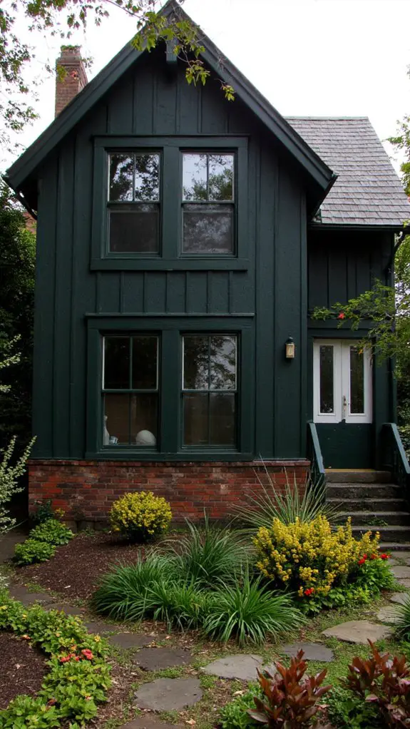 shadowy cedar exterior elegance