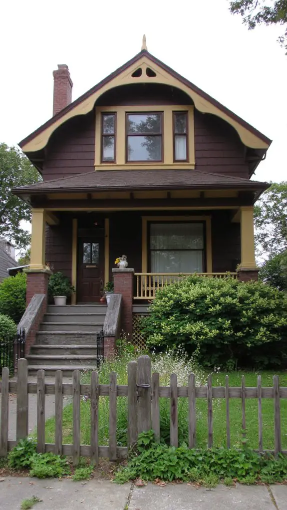 shaker trim enhances charm