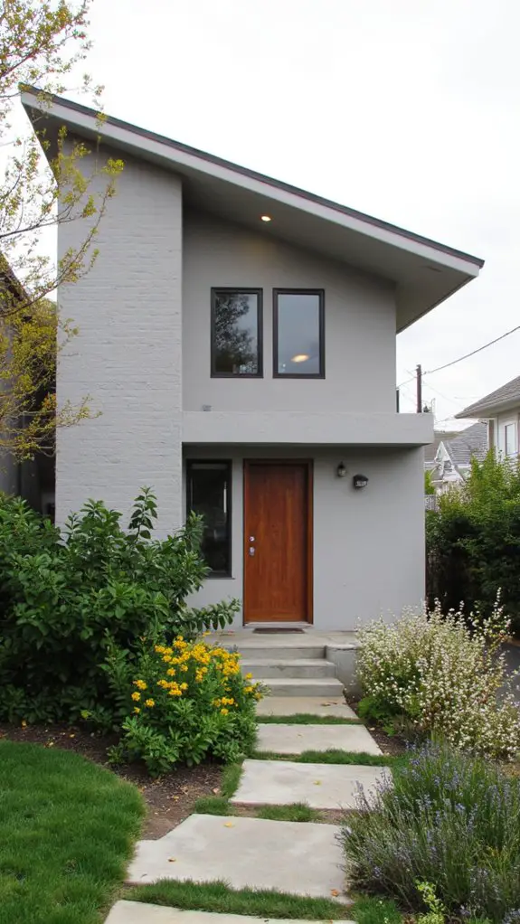 silver gray contemporary elegance