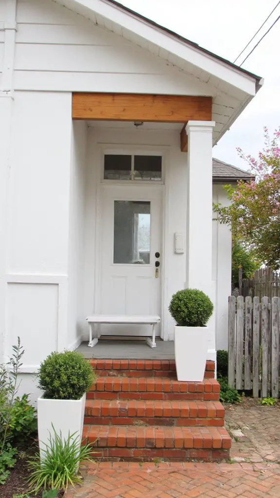 simplicity fosters tranquil outdoor living