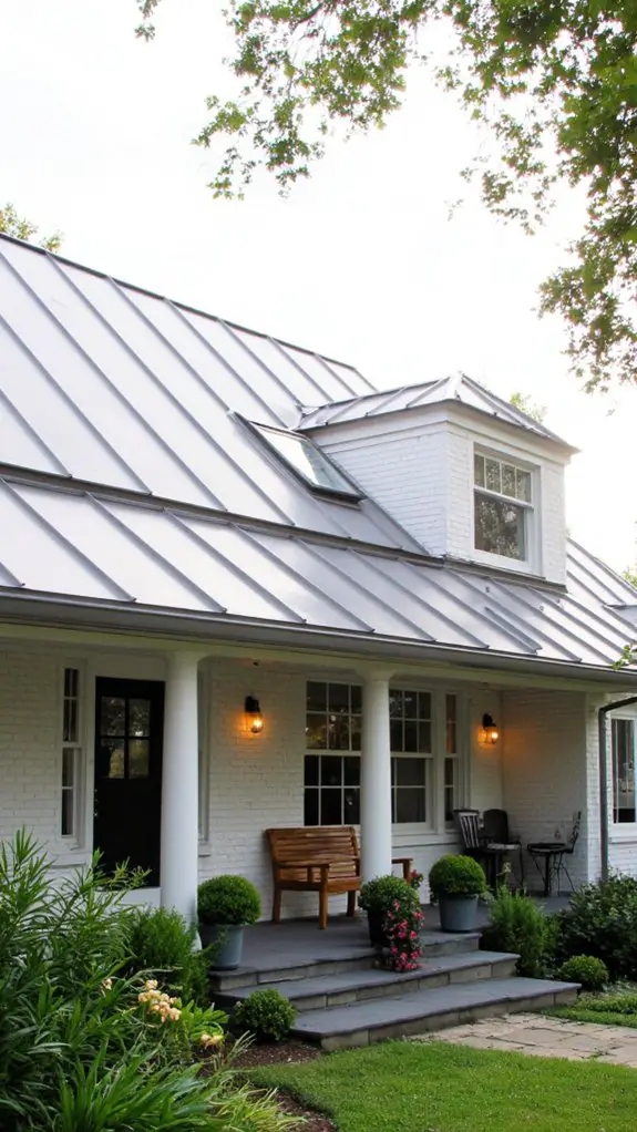 skylights enhance metal roofs