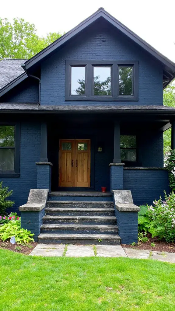 slate blue graphite elegance