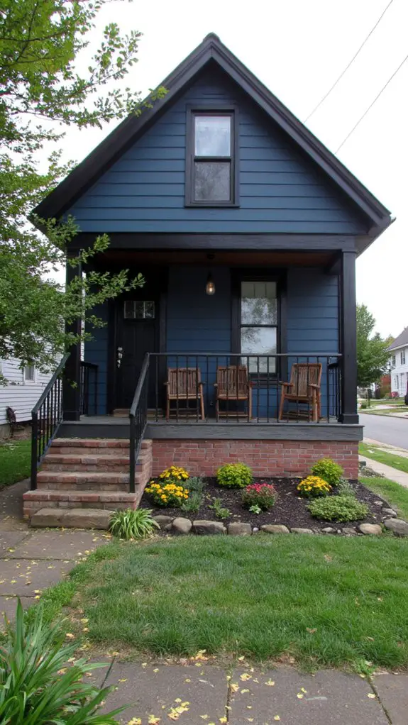 slate blue home elegance