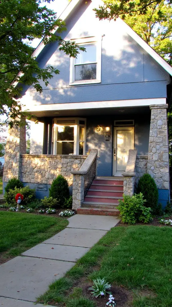 slate blue stone elegance